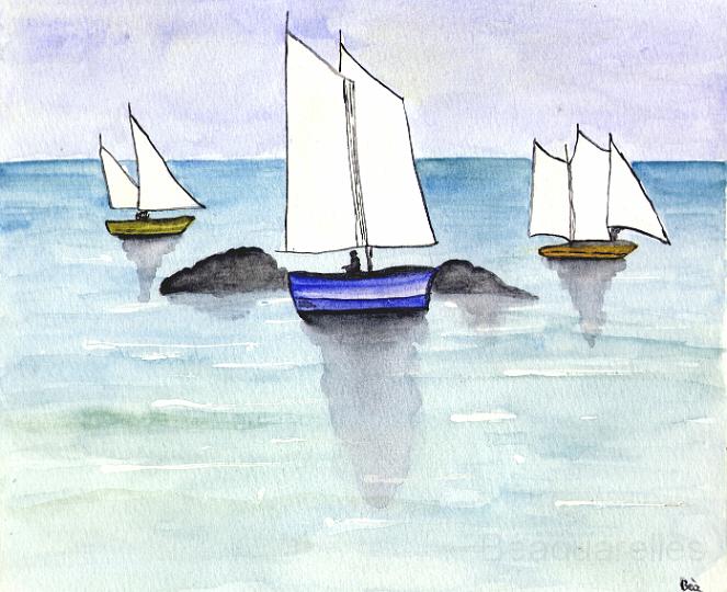 bateaux voile.JPG - Voiliers